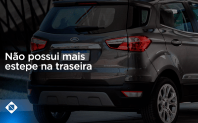 Setor automotivo: Ford EcoSport não possui mais estepe na traseira em 2019