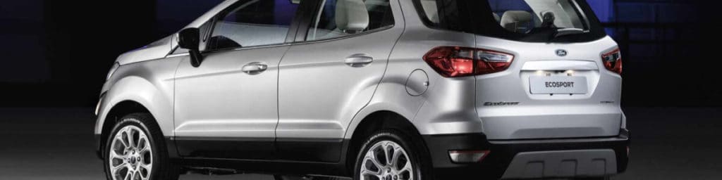 Setor automotivo: Ford EcoSport sem estepe na traseira Setor automotivo: Ford EcoSport sem estepe na traseira