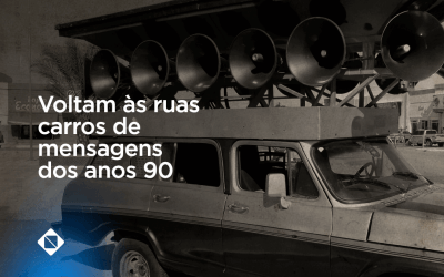 Voltam às ruas carros de mensagens dos anos 90